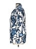 Chico's Print Blue 3/4 Sleeve Blouse Size Lg (2) - photo 5