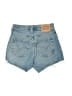 Levi's Blue Denim Shorts Size 26 waist - photo 2