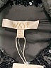 WAYF 100% Recycled Polyester Black Long Sleeve Blouse Size L - photo 7