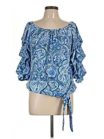 CeCe 3/4 Sleeve Blouse (view 1)