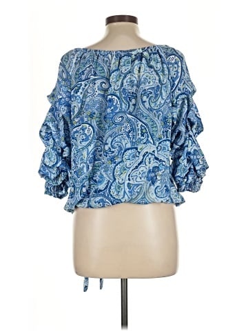 CeCe 3/4 Sleeve Blouse (view 2)