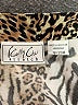 Kathy Che Animal Print Brown 3/4 Sleeve Blouse Size 18 - photo 7