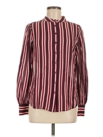 Boden Long Sleeve Silk Top (view 1)