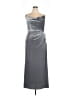 Adrianna Papell Metallic Silver Cocktail Dress Size 18 - photo 1