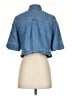 Veronica Beard 100% Cotton Blue 3/4 Sleeve Button-Down Shirt Size 0 - photo 2