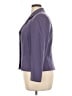 Kasper 100% Polyester Purple Cardigan Size 16 Petite - photo 5