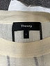 Theory Checkered-gingham Ivory Wool Pullover Sweater Size S - photo 7