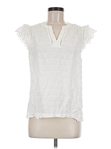J. McLaughlin Short Sleeve Blouse (view 1)