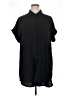 VIISHOW 100% Polyester Black Short Sleeve Blouse Size XL - photo 1