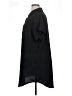 VIISHOW 100% Polyester Black Short Sleeve Blouse Size XL - photo 5