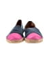 J.Crew Factory Store Color Block Blue Flats Size 8 - photo 2