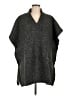 Assorted Brands Gray Poncho Size M - photo 1