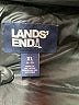 Lands' End 100% Nylon Solid Black Jacket Size 14 - 16 - photo 3