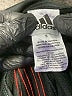 Adidas 100% Polyester Black Track Jacket Size 5 - photo 3