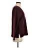Ann Taylor LOFT Solid Burgundy Pullover Sweater Size M - photo 4
