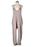 wasabi + mint Solid Gray Jumpsuit Size S - photo 1