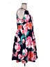 Eliza J Floral Blue Casual Dress Size 16 - photo 4