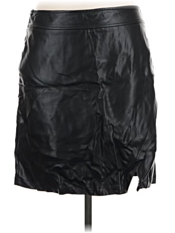Ann Taylor LOFT Faux Leather Skirt (view 1)