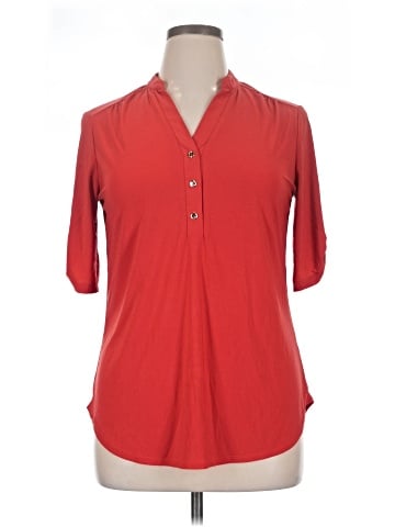 Perseption Concept 3/4 Sleeve Blouse (view 1)