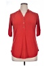 Perseption Concept Red 3/4 Sleeve Blouse Size XL - photo 1