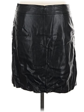 Ann Taylor LOFT Faux Leather Skirt (view 2)