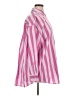 Old Navy 100% Cotton Stripes Pink 3/4 Sleeve Button-Down Shirt Size XL - photo 4
