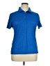 Clique 100% Polyester Blue Short Sleeve Polo Size XL - photo 1