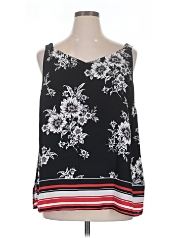 Roz & Ali Sleeveless Blouse (view 1)