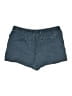 J.Crew 100% Lyocell Chevron-herringbone Blue Denim Shorts Size L - photo 2