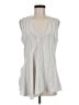 Theory 100% Silk Ivory Sleeveless Silk Top Size M - photo 1