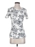 Mikarose Silver Short Sleeve Top Size XS - photo 1
