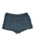 J.Crew 100% Lyocell Chevron-herringbone Blue Denim Shorts Size L - photo 1