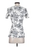 Mikarose Silver Short Sleeve Top Size XS - photo 2