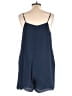 Naked Zebra 100% Polyester Solid Blue Romper Size L - photo 2