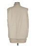 Tahari 100% Polyester Solid Ivory Vest Size L - photo 2