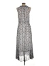 Hemisphere Paisley Gray Casual Dress Size L - photo 2