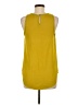 J.Crew 100% Polyester Yellow Sleeveless Top Size 6 (tall) - photo 2