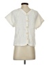 Madewell 100% Cotton Ivory Short Sleeve Top Size S - photo 2