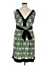 Trulli Print Green Casual Dress Size 14 - photo 2