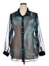 BLOOMCHIC 100% Polyester Teal 3/4 Sleeve Blouse Size 18 - 20 - photo 1
