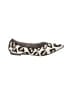 Assorted Brands Animal Print Ivory Flats Size 7 - photo 1