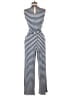 Matilda Jane Stripes Blue Jumpsuit Size M - photo 2
