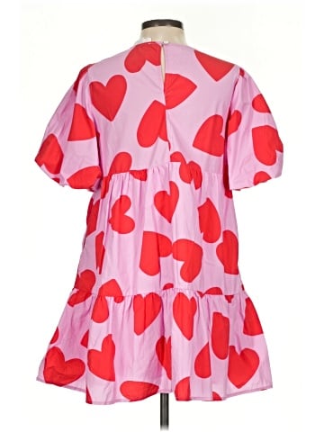 Peach Love Casual Dress (view 2)