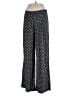 Elevenses Print Black Casual Pants Size S - photo 1