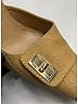 Chanel Gold Vintage Quilted Fabric Mules Size EU (IT) 39 / US 9 - photo 5