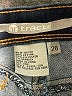 Tractr Solid Blue Jeans Size 28 waist - photo 7