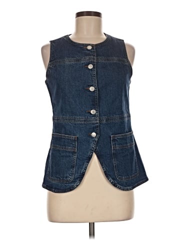 Banana Republic Factory Store Denim Vest (view 1)