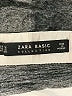 Zara Basic 100% Cotton Black 3/4 Sleeve Top Size M - photo 5