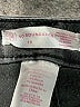 No Boundaries Hearts Black Denim Shorts Size 13 - photo 3