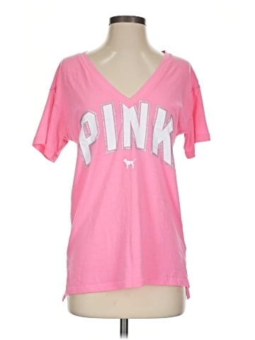Victoria's Secret Pink Short Sleeve T-Shirt (view 1)